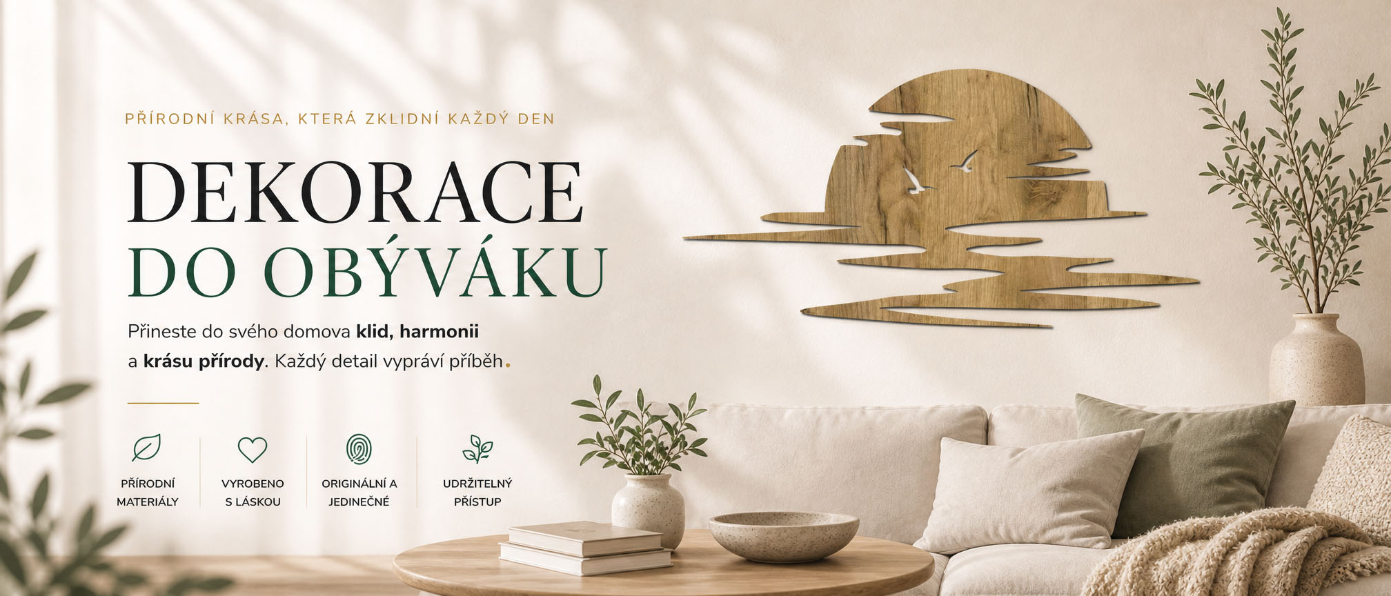 Dekorace do obyvaku